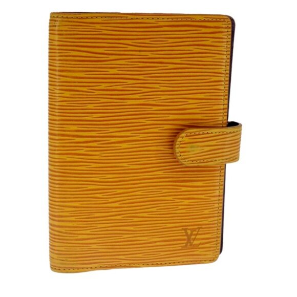 Louis Vuitton Handbags - Vintage Louis Vuitton Epi Yellow Wallet w/Purple Interior 90s Maximalist